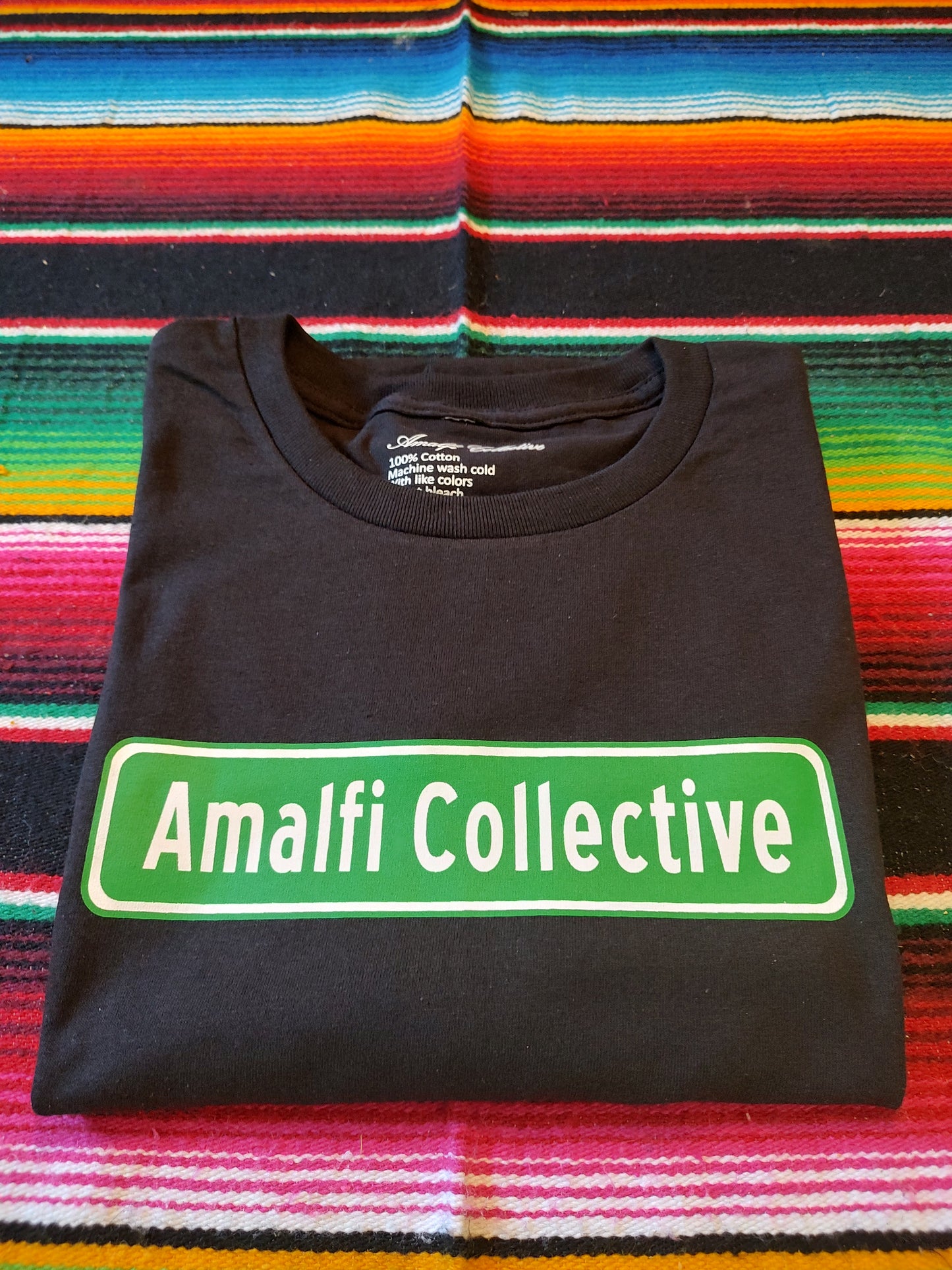 Amalfi Collective Logo Tee (Black)