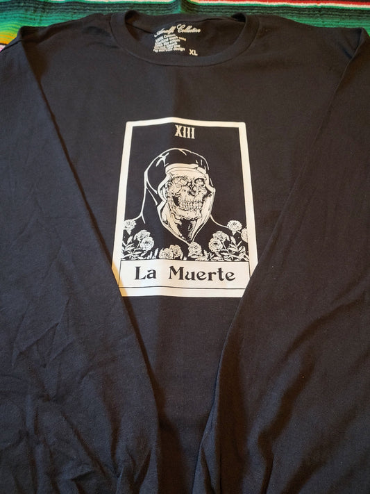 La Muerte Heavyweight Long Sleeve Tee